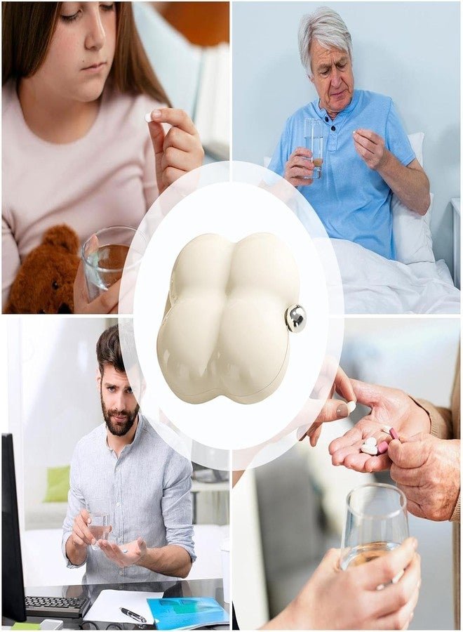 VATTU Travel Pill Box - Portable Pill Organizers for Medications | Compact Weekly Pill Storage Dispenser with Secure Lid | Tablet Organizer for Travel, Home, and Office | Medicine Storage Case - Image 5